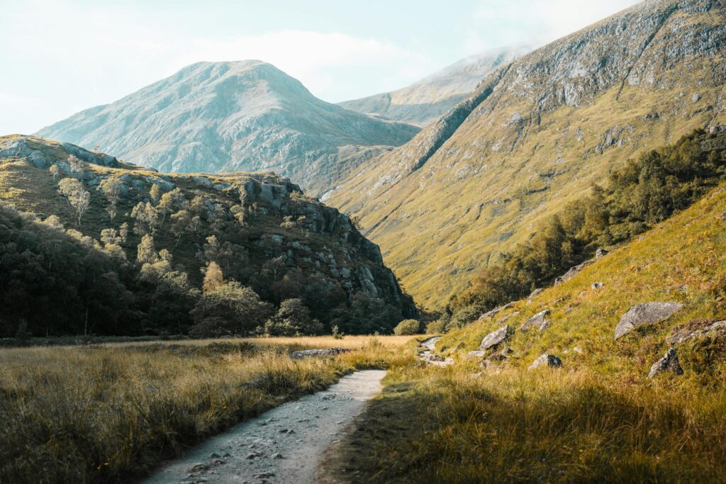 Remote hiking trails