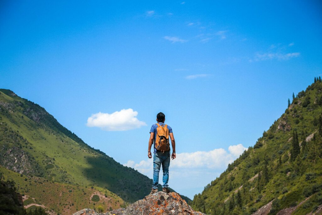 uncrowded hiking